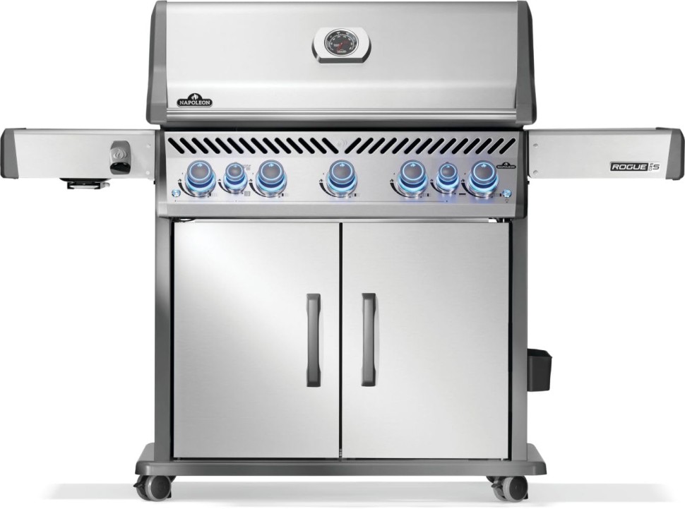 Газовый гриль Napoleon Rogue-625 PRO-S, стальной с ИК горелкой