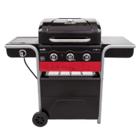 Газово-угольный гриль Char-Broil Hybrid Gas &amp; Charcoal, чёрный