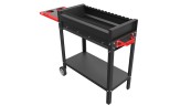 Мангал Grillver Редлайнер «Комфорт Эйр» на колёсах  