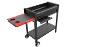 Мангал Grillver Редлайнер «Комфорт Эйр» на колёсах  