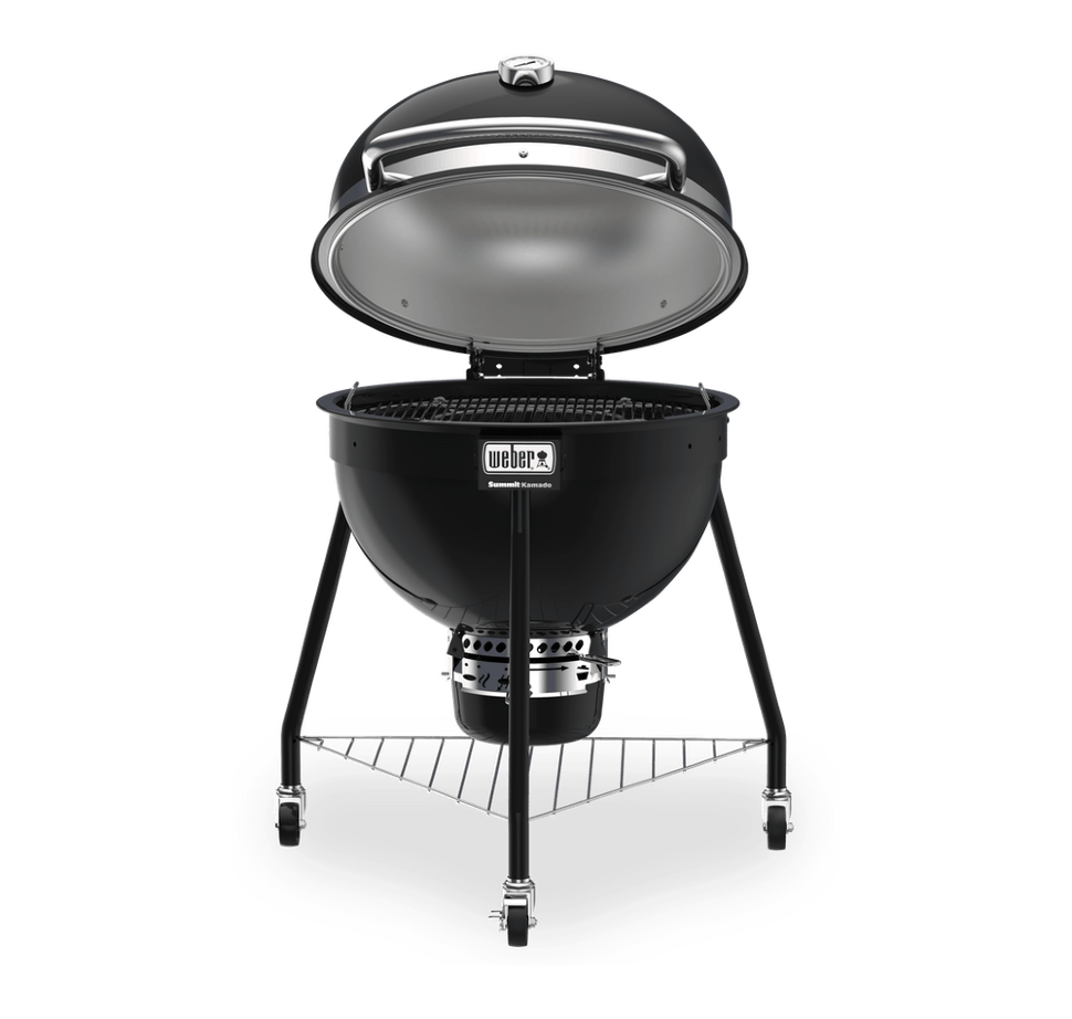Угольный гриль Weber Summit Kamado E6, 61 см, чёрный  