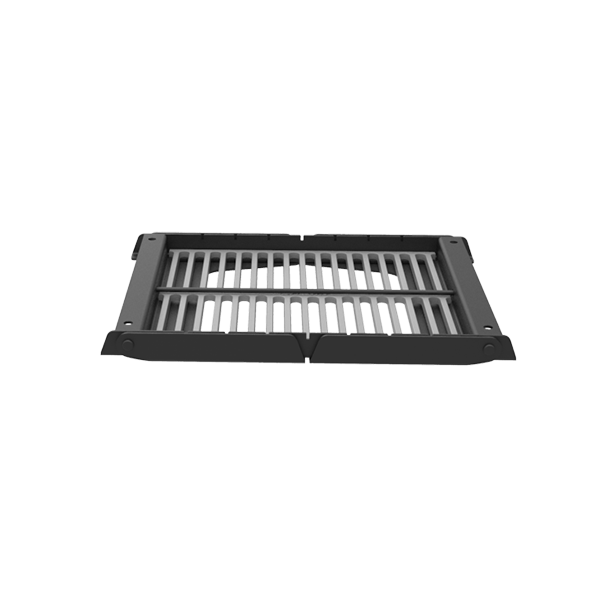 Подставка костровая с решеткой гриль Grillver на 7 шампуров  