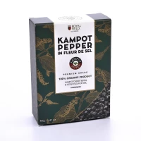 Кампотский перец в кристаллах соли Kampot Fleur de Sel, 40 г