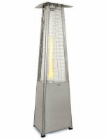 Уличный газовый обогреватель Ställeh Pyramid x3 Steel