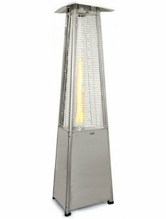 Уличный газовый обогреватель Ställeh Pyramid x3 Steel  