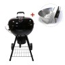 Угольный гриль SnS Kettle Black Edition, с корзиной SnS, 57 см, черный в Саратове в Саратове