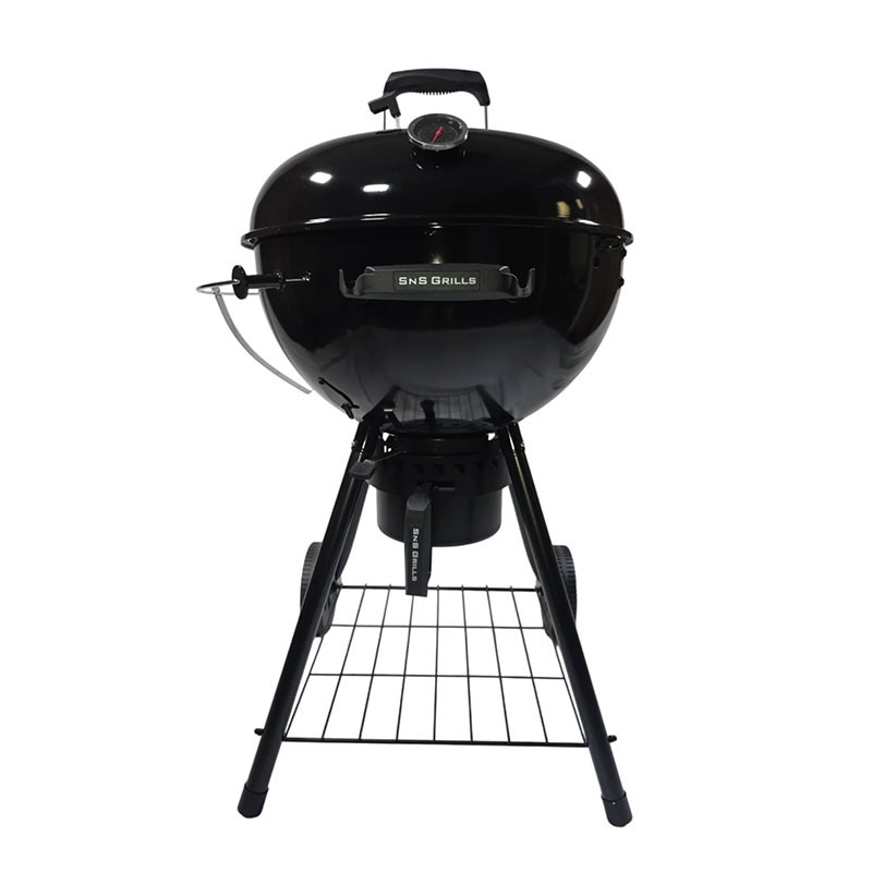 Угольный гриль SnS Kettle Black Edition, с корзиной SnS, 57 см, черный в Саратове в Саратове
