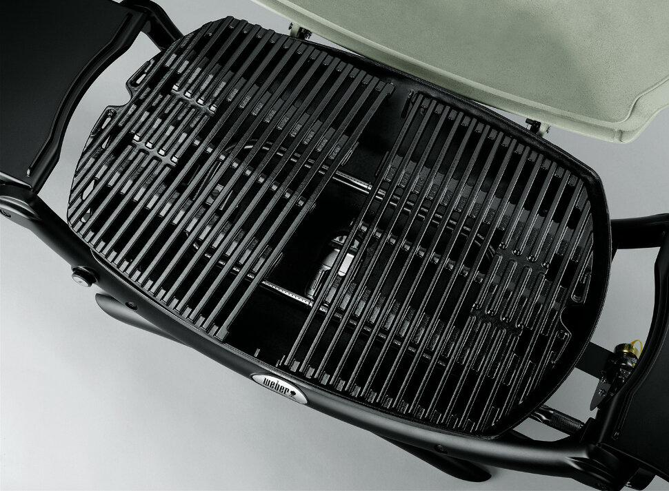 Газовый гриль Weber Q 1200 Black Line, чёрный  