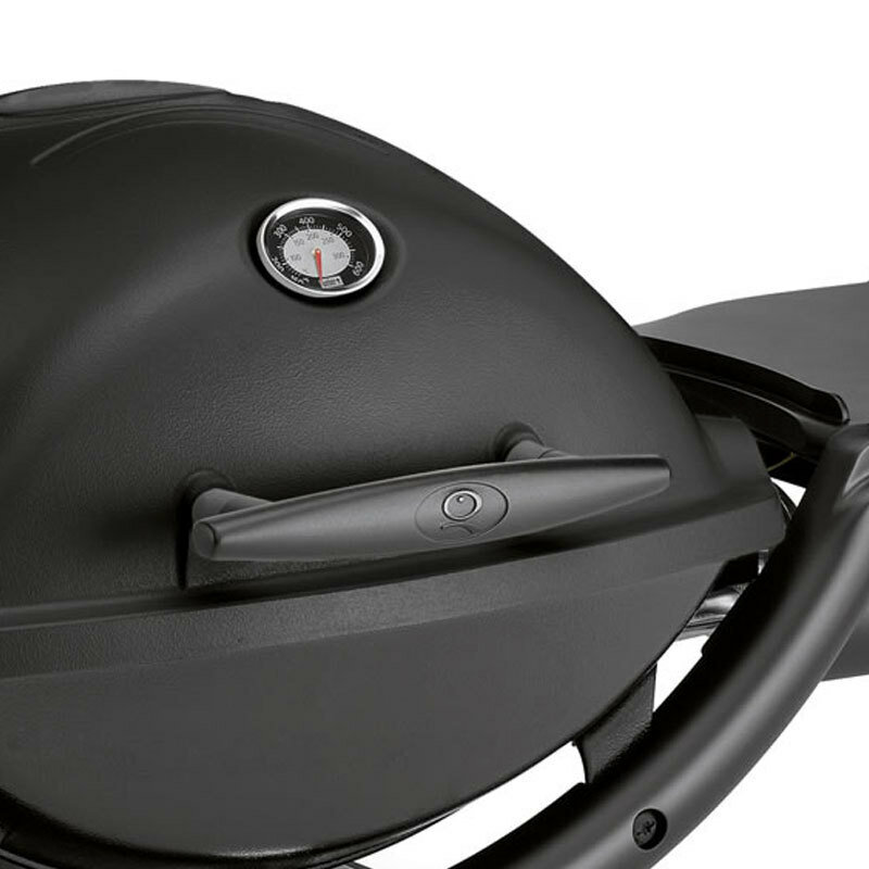 Газовый гриль Weber Q 1200 Black Line, чёрный  