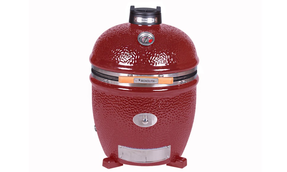 Керамический гриль Monolith Classic Pro-Serie 2.0, красный без ножек  