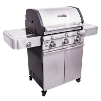 Газовый гриль Char-Broil Platinum 3400 S, нерж. сталь