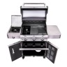 Газовый гриль Char-Broil Platinum 3400 S, нерж. сталь  