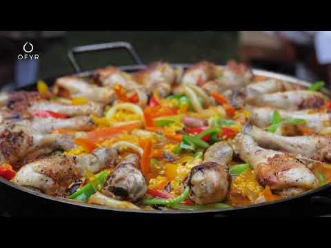 Дровяной гриль OFYR  100 см без поленницы  -video