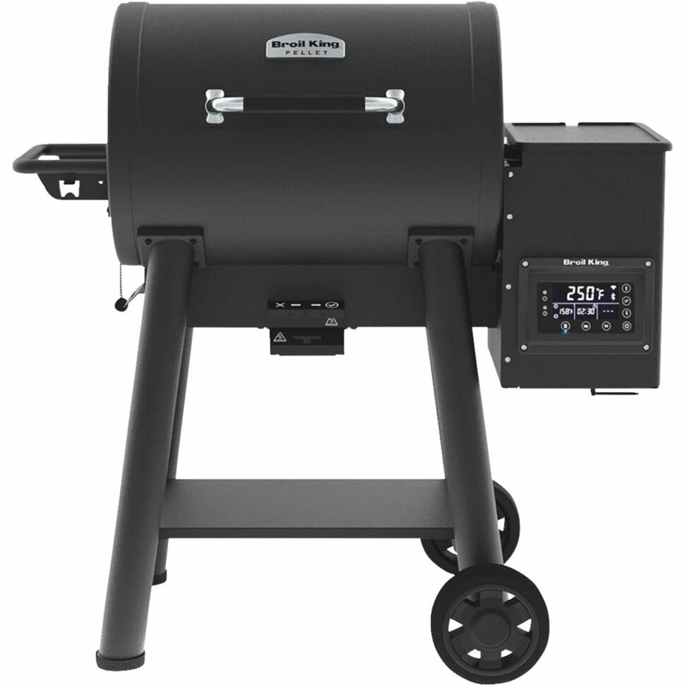 Гриль пеллетный Broil King Crown 400, чёрный  
