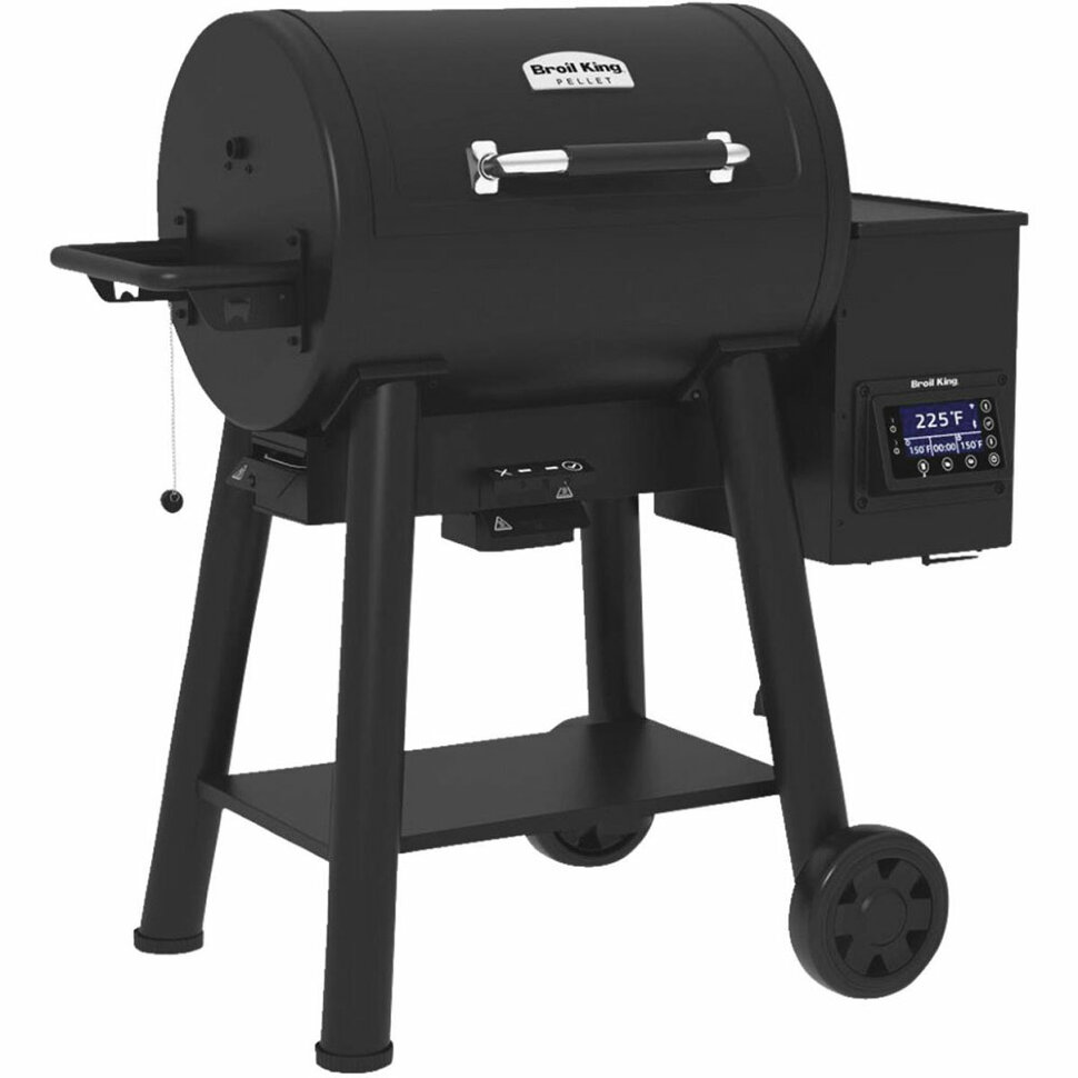 Гриль пеллетный Broil King Crown 400, чёрный  