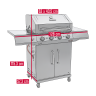 Газовый гриль Char-Broil Performance CORE 4B  