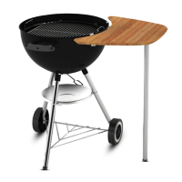 Стол для угольных грилей WEBER