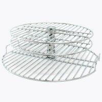 Трехуровневая решетка гриль Big Green Egg XL/L круглая, разборная
