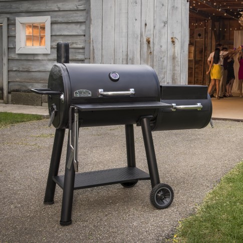 Угольный барельный гриль-коптильня Broil-King Regal OFFSET 400 в Саратове