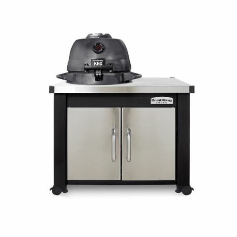 Стол для гриля Broil King Keg 4000 из нержавеющей стали  