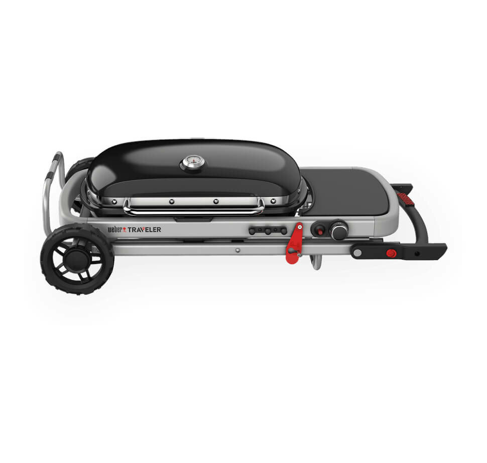 Гриль газовый Weber Traveler, чёрный  