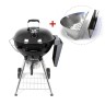 Гриль угольный SnS Deluxe Kettle, 57 см (с корзиной SNS Deluxe)  