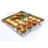 Плоский перфорированный противень 40*30  