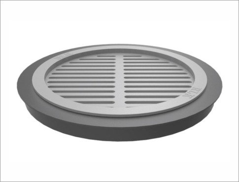 Решётка-гриль Grillver 400 К-Гр (комплект), чугунная, 41 см