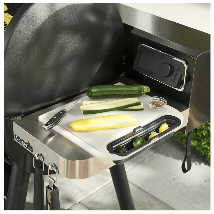 Доска разделочная для Weber Traveler с контейнером  