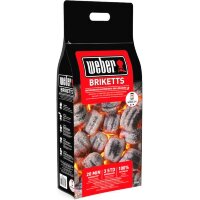 Брикеты для гриля угольные WEBER, пакет 4 кг