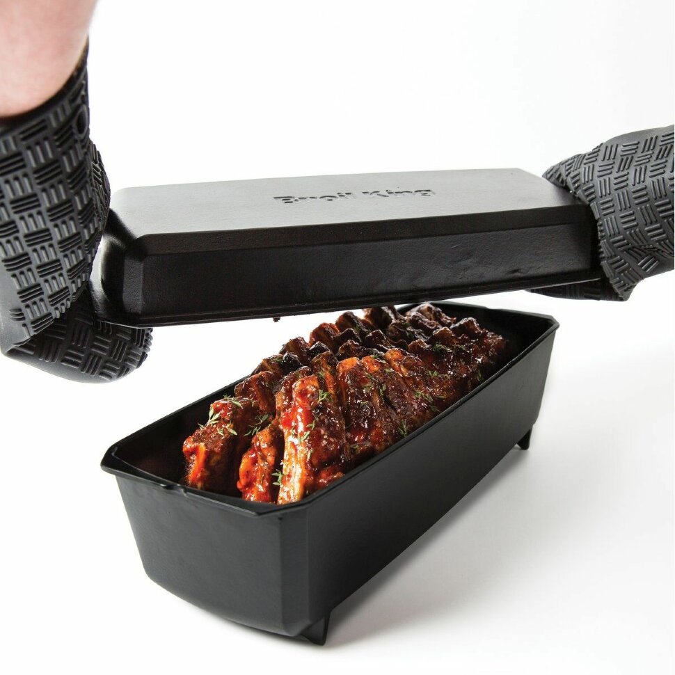 Жаровня прямоугольная для гриля Broil King, чугунная  