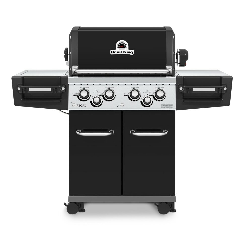 Газовый гриль Broil King Regal 490, чёрный