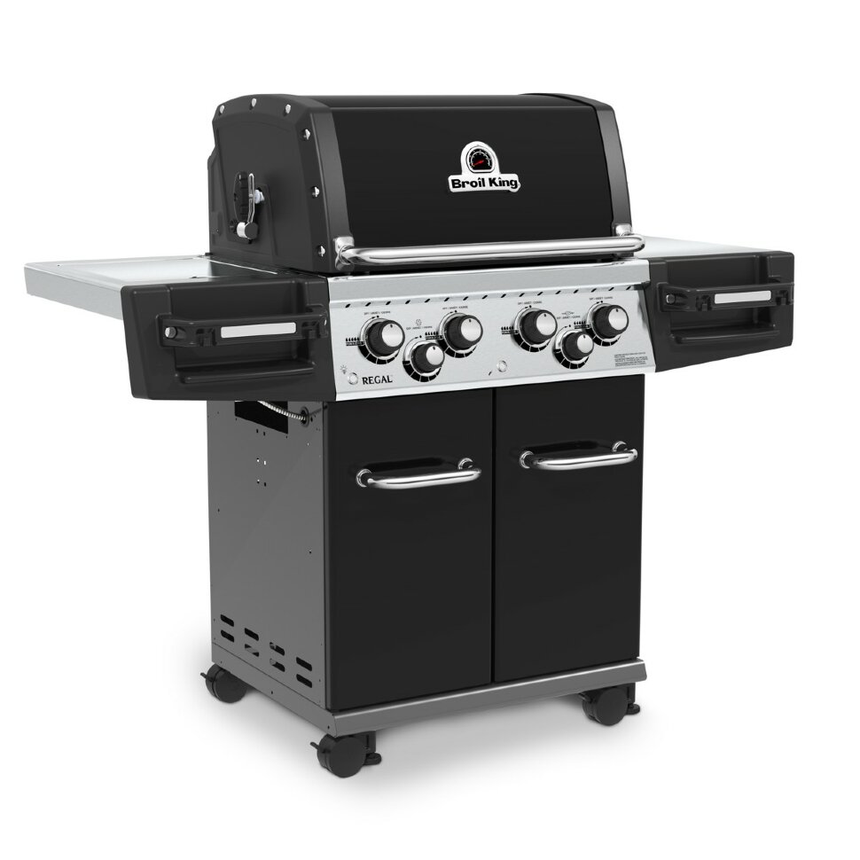 Газовый гриль Broil King Regal 490, чёрный
