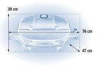 Портативный электрический гриль NAPOLEON® TravelQ PRO-285E