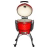 Керамический угольный гриль DinoEgg Classic Red  