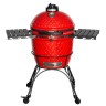 Керамический угольный гриль DinoEgg Classic Red  