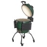 Керамический угольный гриль DinoEgg Classic Green  