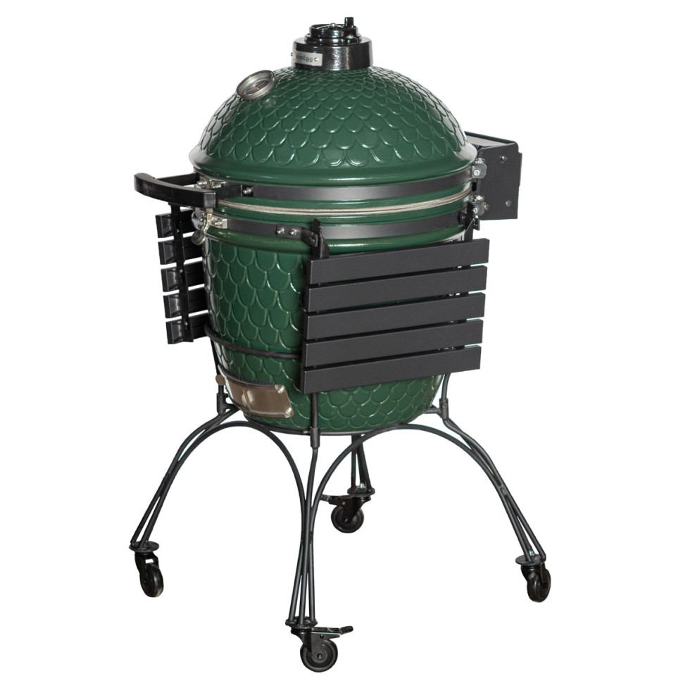 Керамический угольный гриль DinoEgg Classic Green  