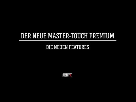 Угольный гриль Weber Master-Touch Premium E-5770, 57 см, чёрный  -video