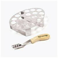 Подставка гриль Big Green Egg для перца с ножом из нерж. cтали