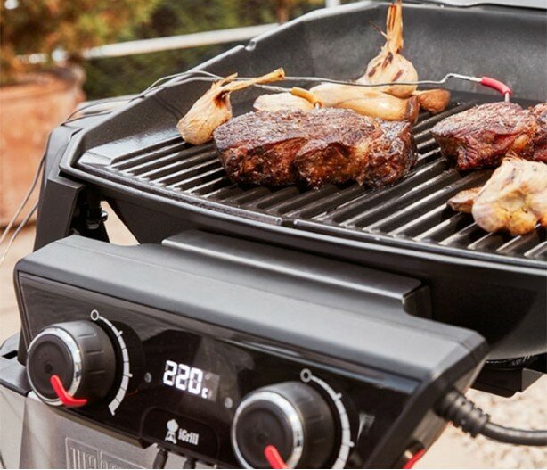 Электрический гриль Weber PULSE 2000, чёрный  
