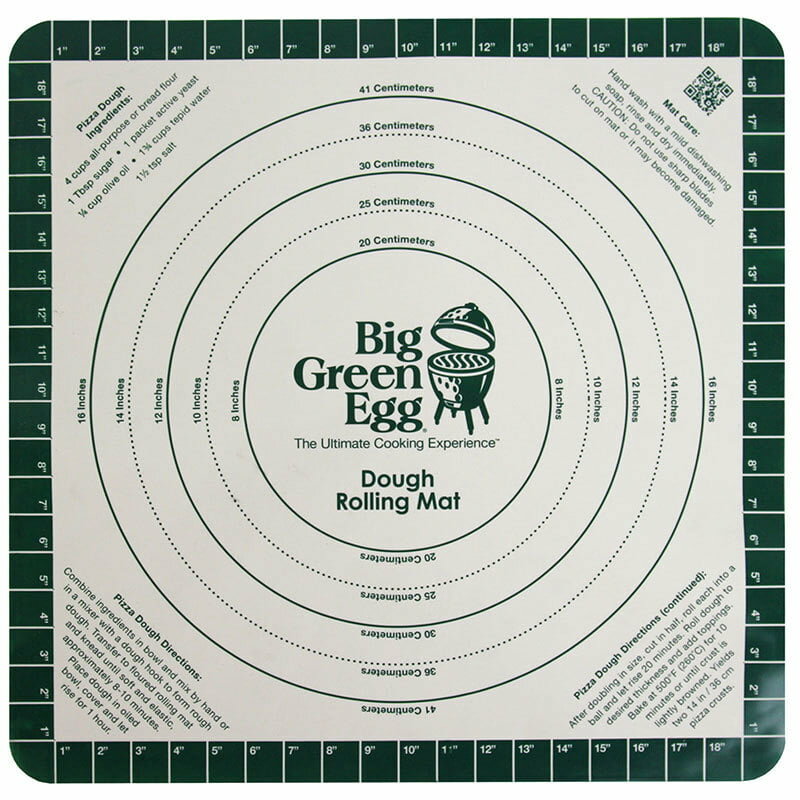 Коврик для пиццы Big Green Egg с разметкой, силиконовый, гибкий   