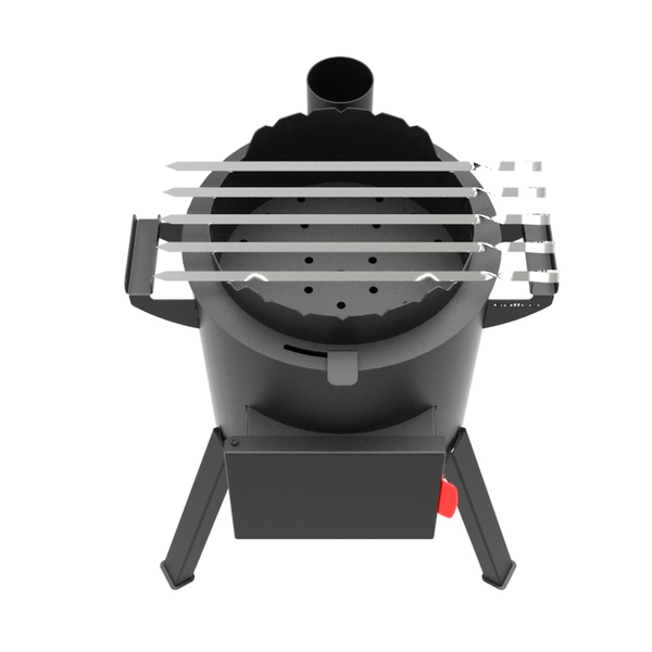 Мангал Grillver «Краун-400» для печи «Берель 400 К»  