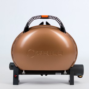 Гриль газовый O-GRILL 500M bicolor black-gold