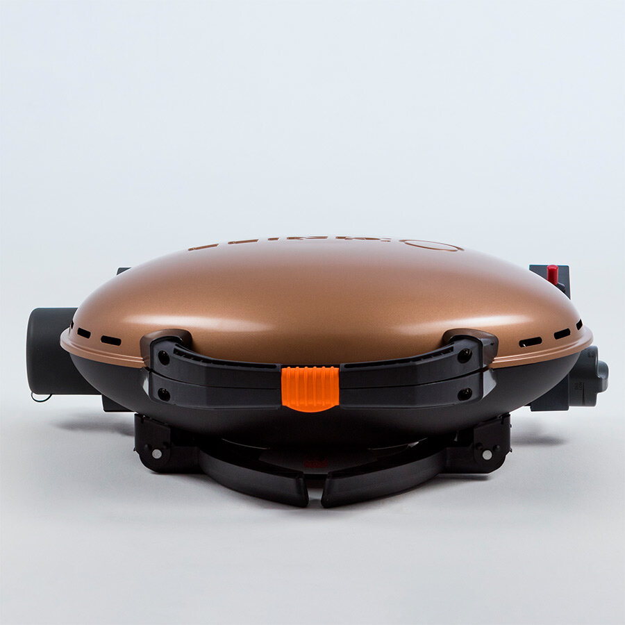 Гриль газовый O-GRILL 500M bicolor  black-gold  