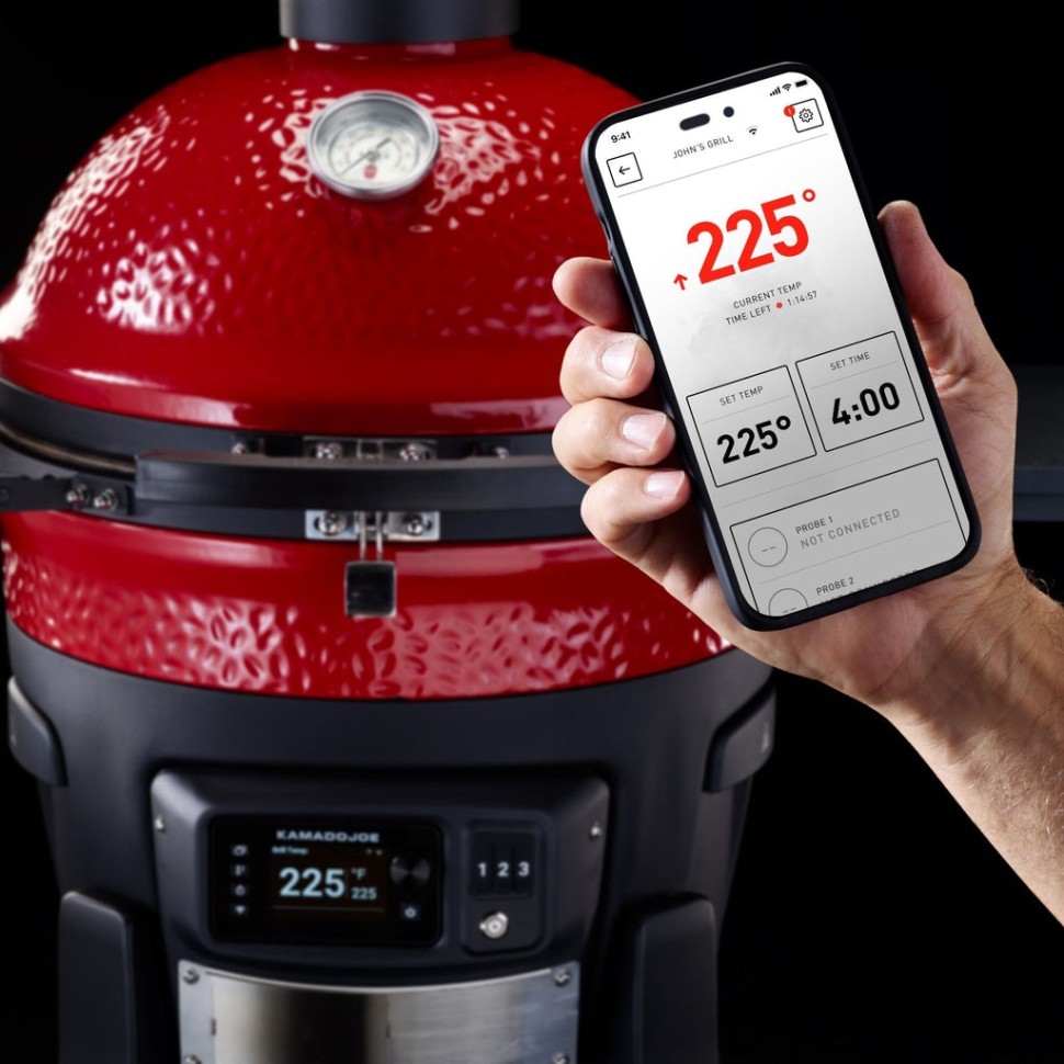 Керамический гриль Kamado Joe Konnected Joe  