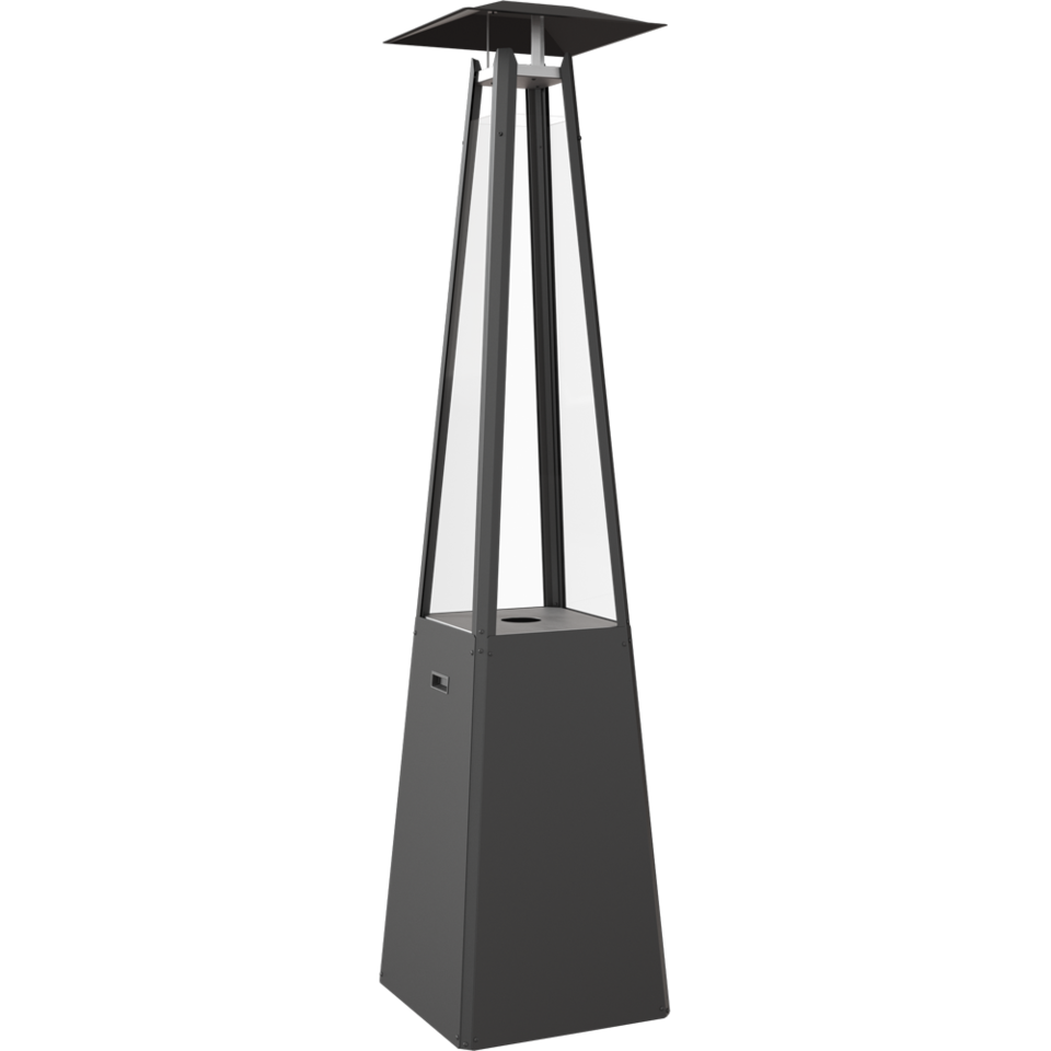 Уличный газовый обогреватель Kratki umbrella, чёрный  