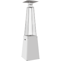 Уличный газовый обогреватель Kratki umbrella, без стоек, белый