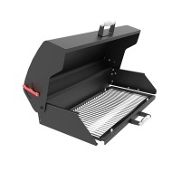 Крышка для мангалов Grillver Файркрафт с нерж. решёткой-гриль