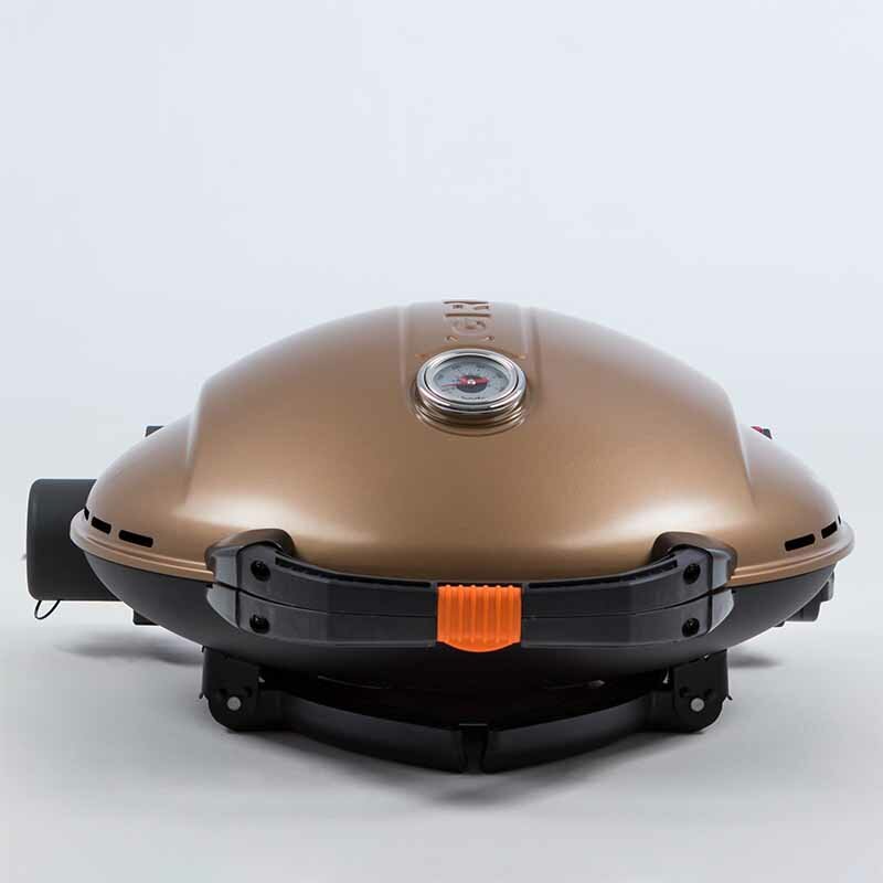 Гриль газовый O-GRILL 900MT, bicolor black-gold  